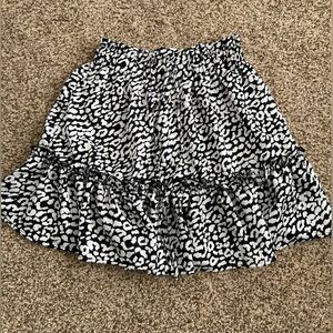 Size XS Ladies animal print mini skirt by SHEIN